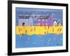 Kites on the Beach-Gordon Barker-Framed Giclee Print