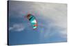 Kitesurfers at Utah Lake, Near Salt Lake City Utah-Carlo Acenas-Stretched Canvas