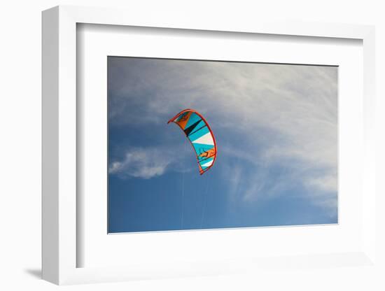 Kitesurfers at Utah Lake, Near Salt Lake City Utah-Carlo Acenas-Framed Photographic Print