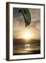 Kitesurfers at Utah Lake, Near Salt Lake City Utah-Carlo Acenas-Framed Photographic Print