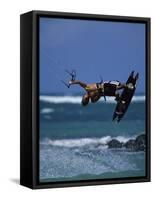 Kitesurfing-null-Framed Stretched Canvas