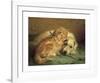 Kitten and Puppy-John Fitz Marshall-Framed Premium Giclee Print