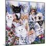 Kitten Collage-Jenny Newland-Mounted Giclee Print
