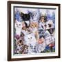 Kitten Collage-Jenny Newland-Framed Giclee Print