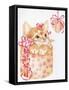 Kitten Heart-Karen Middleton-Framed Stretched Canvas