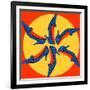 Kitten Heel Wheel-Claire Huntley-Framed Giclee Print