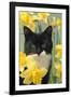 Kitten in Daffodils-null-Framed Photographic Print