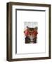 Kitten in Star Sunglasses-Fab Funky-Framed Art Print