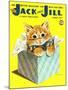 Kitten - Jack and Jill, August 1957-Wilmer Wickham-Mounted Giclee Print