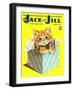 Kitten - Jack and Jill, August 1957-Wilmer Wickham-Framed Giclee Print