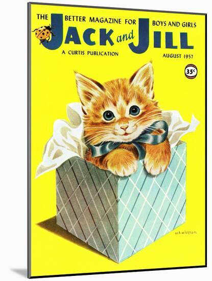 Kitten - Jack and Jill, August 1957-Wilmer Wickham-Mounted Giclee Print