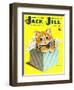 Kitten - Jack and Jill, August 1957-Wilmer Wickham-Framed Giclee Print