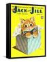 Kitten - Jack and Jill, August 1957-Wilmer Wickham-Framed Stretched Canvas