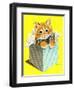 Kitten - Jack and Jill, August 1957-Wilmer Wickham-Framed Giclee Print