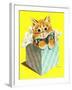 Kitten - Jack and Jill, August 1957-Wilmer Wickham-Framed Giclee Print