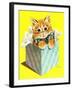 Kitten - Jack and Jill, August 1957-Wilmer Wickham-Framed Giclee Print