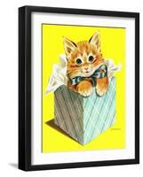 Kitten - Jack and Jill, August 1957-Wilmer Wickham-Framed Giclee Print