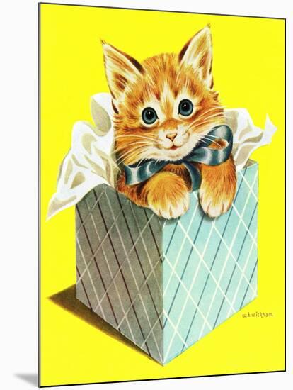 Kitten - Jack and Jill, August 1957-Wilmer Wickham-Mounted Giclee Print