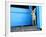 Kitten Standing in Doorway, Apia, Samoa-Will Salter-Framed Photographic Print