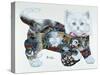 Kitten Tales-Jenny Newland-Stretched Canvas