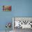 Kitten, Teddy and Cushions-Janet Pidoux-Stretched Canvas displayed on a wall