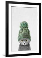 Kitten Wearing a Hat-Tai Prints-Framed Art Print