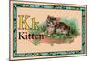 Kitten-null-Mounted Art Print