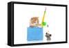 Kittens 026-Andrea Mascitti-Framed Stretched Canvas