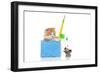 Kittens 026-Andrea Mascitti-Framed Photographic Print