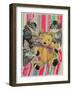 Kittens and Teddy-Anne Robinson-Framed Giclee Print