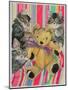 Kittens and Teddy-Anne Robinson-Mounted Giclee Print