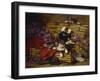 Kittens at Play-Leon Charles Huber-Framed Giclee Print