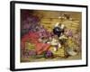 Kittens at Play-Leon-charles Huber-Framed Giclee Print