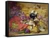Kittens at Play-Leon-charles Huber-Framed Stretched Canvas