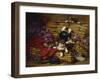 Kittens at Play-Leon Charles Huber-Framed Giclee Print