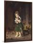 Kittens, c.1865-Ludwig Knaus-Framed Premium Giclee Print