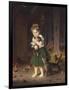 Kittens, c.1865-Ludwig Knaus-Framed Premium Giclee Print