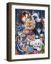 Kittens in Closet-Jenny Newland-Framed Giclee Print