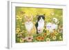 Kittens in the Garden-William Vanderdasson-Framed Giclee Print