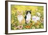 Kittens in the Garden-William Vanderdasson-Framed Giclee Print