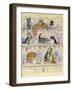 Kittens on Dresser-Janet Pidoux-Framed Giclee Print