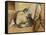 Kittens Playing-Frank Paton-Framed Stretched Canvas