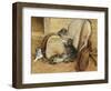 Kittens Playing-Frank Paton-Framed Giclee Print