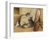 Kittens Playing-Frank Paton-Framed Giclee Print