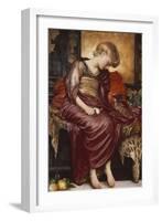 Kittens-Frederick Leighton-Framed Giclee Print