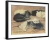 Kittens-Henriette Ronner-Knip-Framed Giclee Print