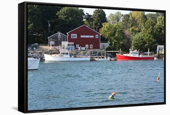 Kittery Maine Photo Art Print Poster-null-Framed Stretched Canvas