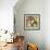 Kitties and Flowers-William Vanderdasson-Framed Giclee Print displayed on a wall