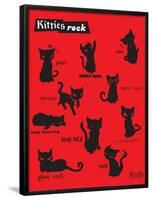 Kitties Rock-Emily the Strange-Framed Poster