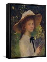 'Kitty',1902, (c1932)-George Clausen-Framed Stretched Canvas